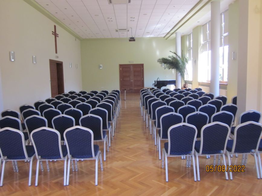 Kirchsaal in Wisla-Mitte