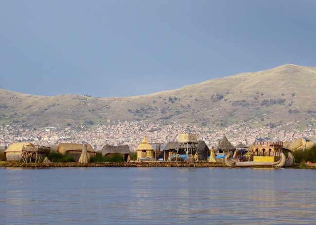 [floating island - titicaca lake]