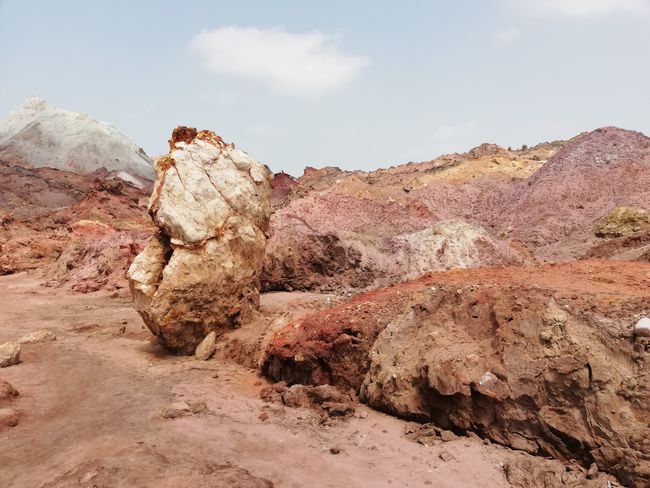 The incredibly colorful mountains of Hormoz. A wonder of nature and a gift for every camera.