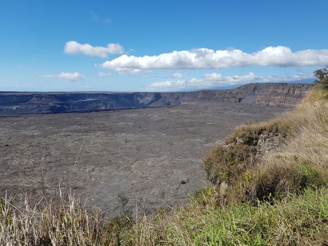 der Krater vom Kilauea