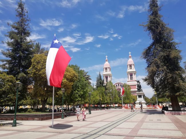 Catedral de Rancagua (Stadt nahe Machalí) am Plaza de los Heroes