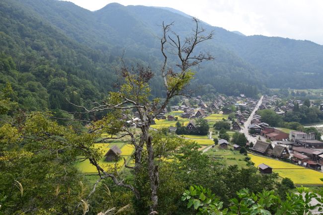 Das historische Dorf Shirakawa-go