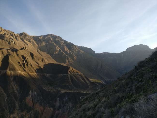 Colca Canyon 1 - Ascending at Sunrise