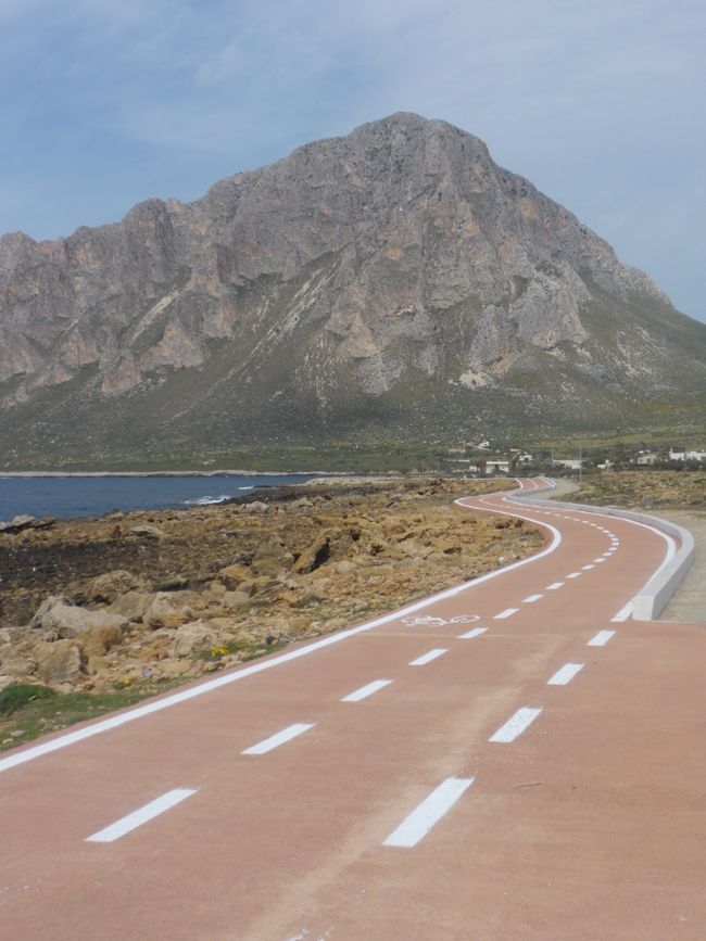 In Cornino gibt es einen neuen Radweg an der Küste 