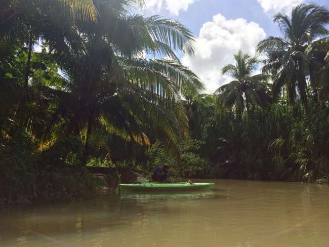 Kayaking from Marigot Bay to Roseau River