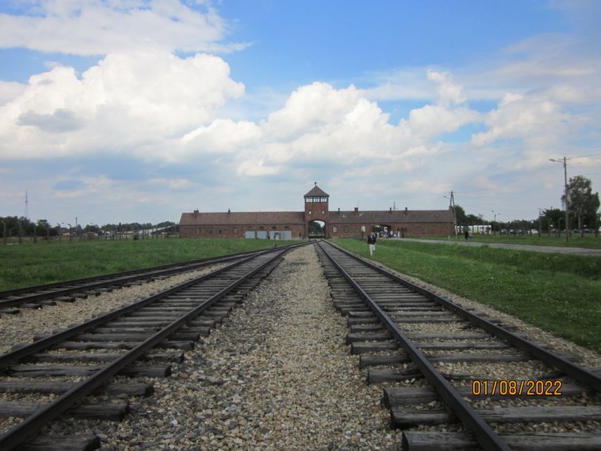 24th day-1st August: Great summer camp in Tychy and discomfort in Auschwitz