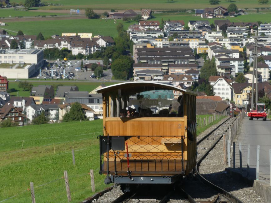 Der Vierwaldstättersee & mit der Cabriobahn aufs Stanserhorn