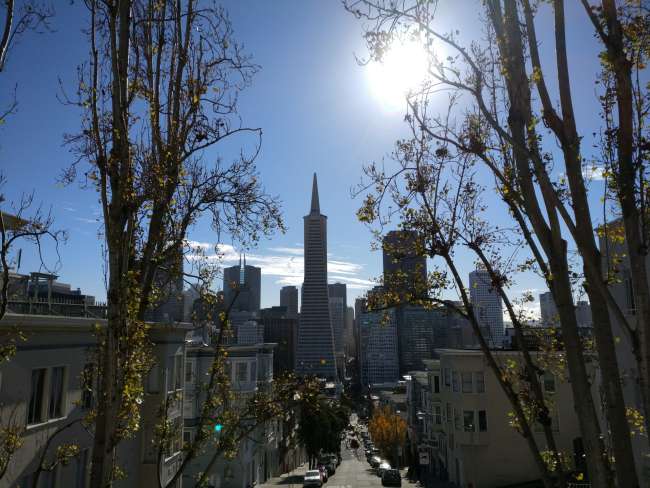 View of downtown San Francisco 