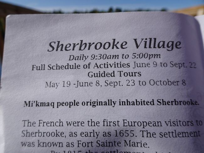30.9.18 Halifax-Sherbrooke Village-Antigonish