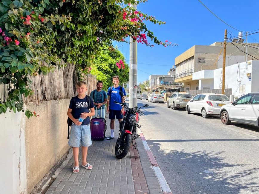 Reisegruppe "Haifa" startklar.