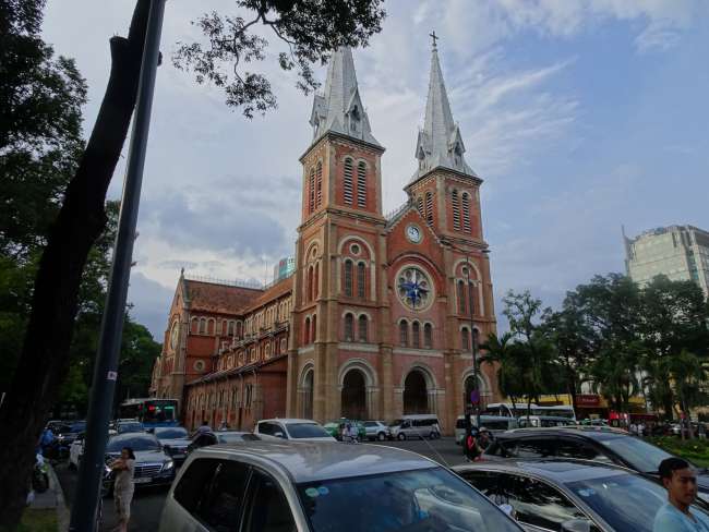 Notre Dame Saigon, ein Überbleibsel der französischen Kolonialherren