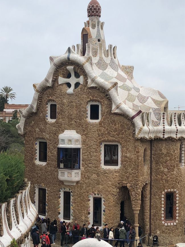 Park Guell Eingangshaus