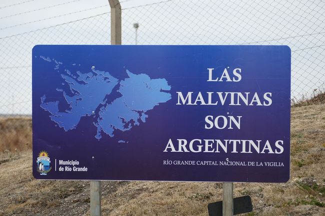 Hier noch immer ein Thema: wem gehören die Falklandinseln 