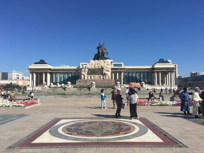 Chinggis Khan Square, Ulaanbaatar