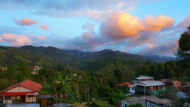 Salento, the coffee region in the mountains