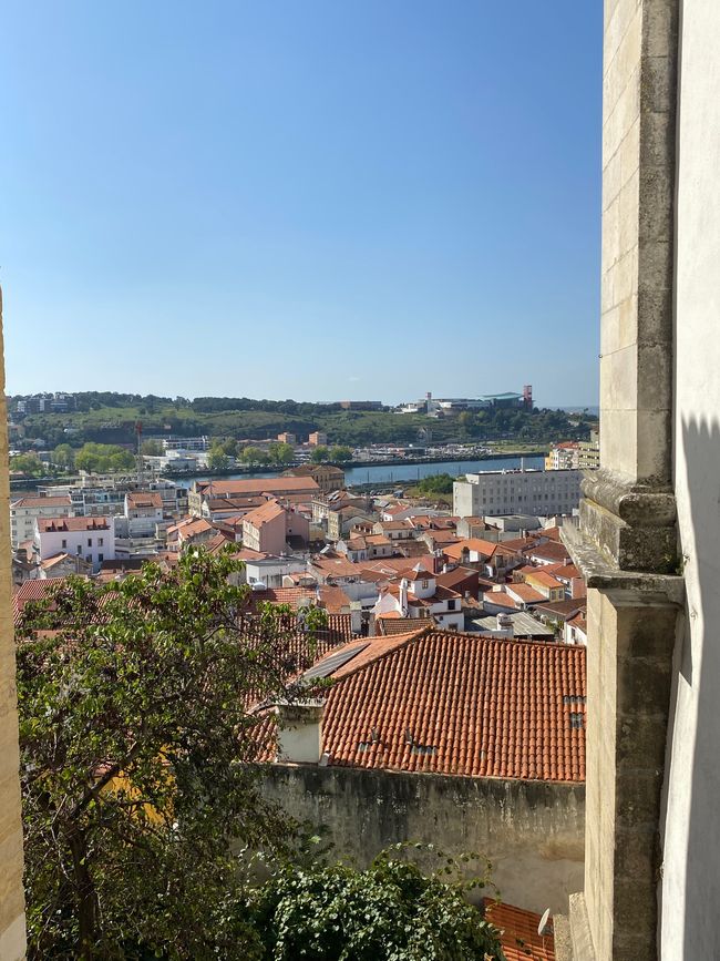 Ausblick auf Coimbra