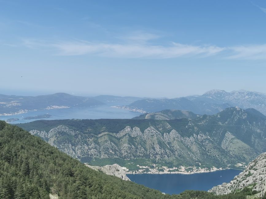 Why we only saw the Bay of Kotor from above