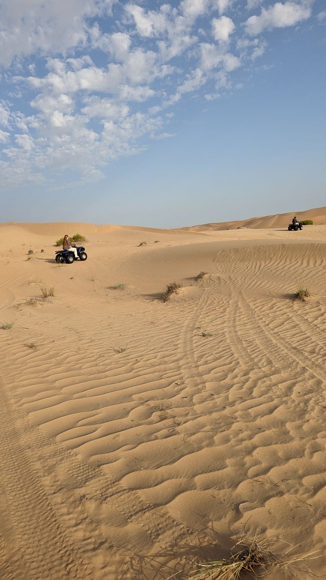 Day 8 (2023) Abu Dhabi: Quad tour through the desert & Ferrari World