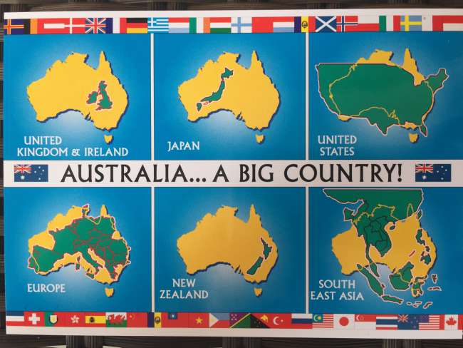 Conclusion Australia - Australia really is a BIG country