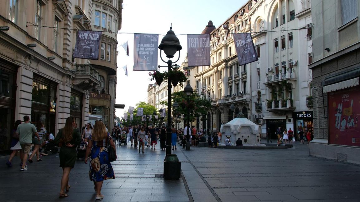 älteste und schönste Straße - Kneza Mihaila