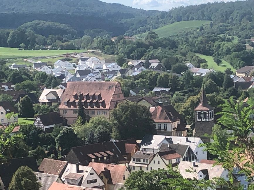 Blick auf Kirche Michelbach