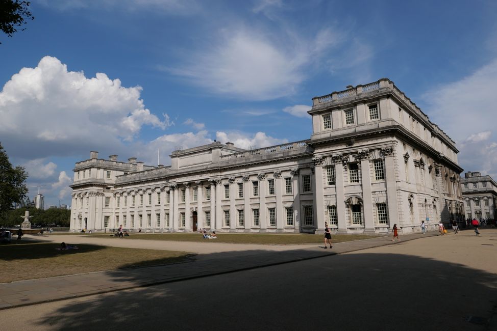 Königliche Paläste in Greenwich 