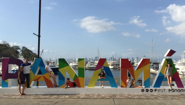 Panama-City und Cayman Islands