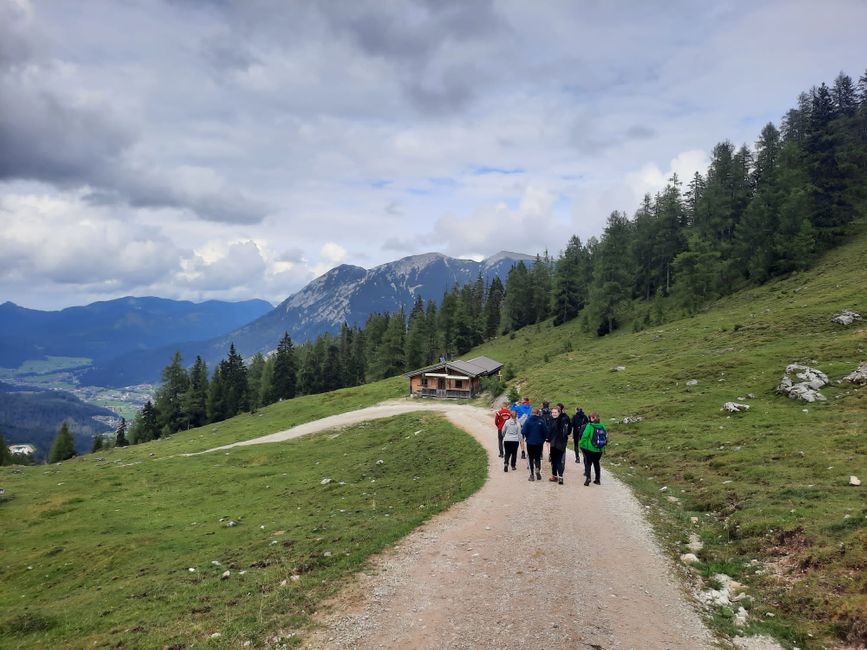 Hiking at Lake Achensee