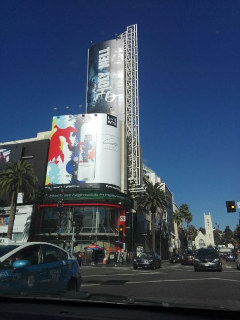 Einblick Hollywood Boulevard