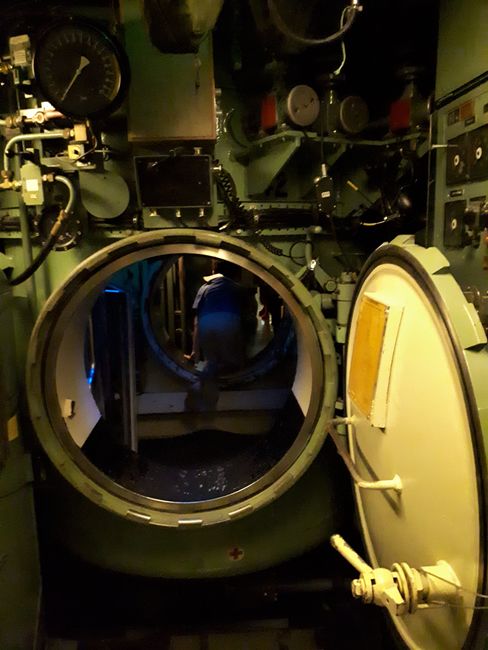 In the submarine