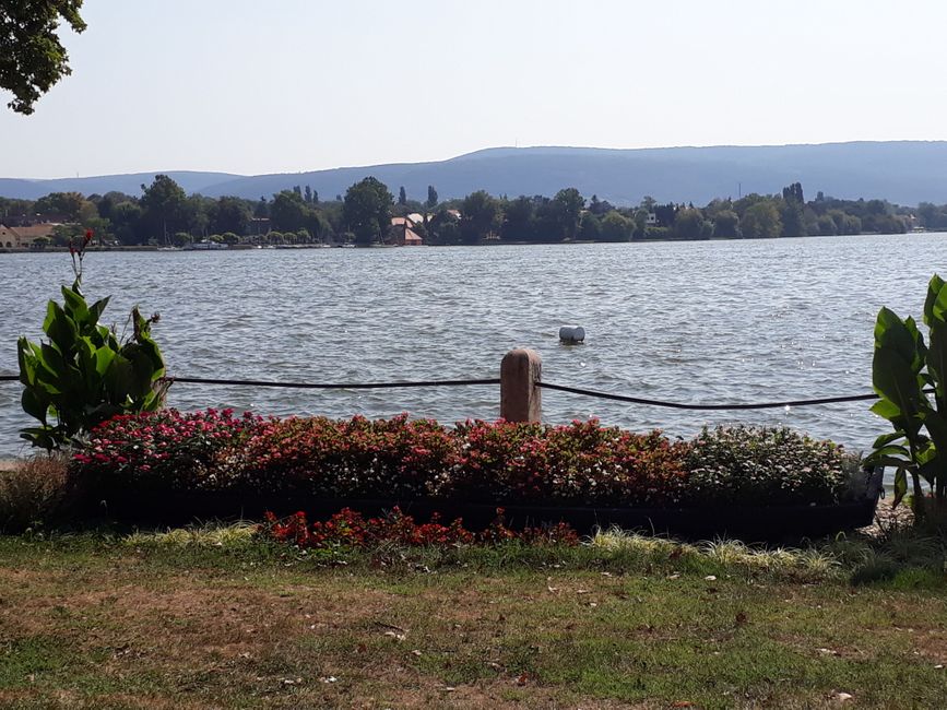 The lake in Tata.