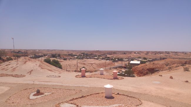 Lookout over Coober Pedy