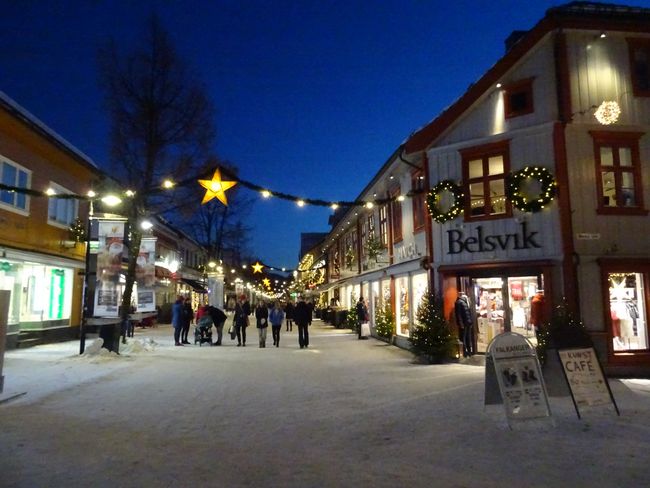Weihnachtsmarkt in Lillehammer