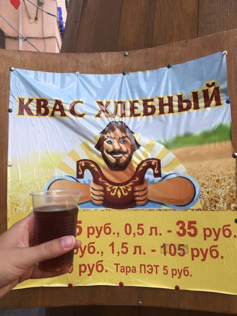 Kwas (Brottrunk OHNE Alkohol), DER russische Durstlöscher - Nastrowje!