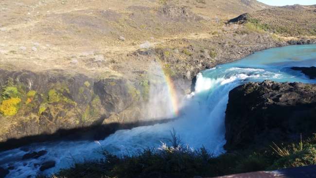 Torres del Paine - Salto Grande Wasserfall