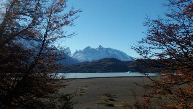 Torres del Paine - Lago Grey mit Eisstück