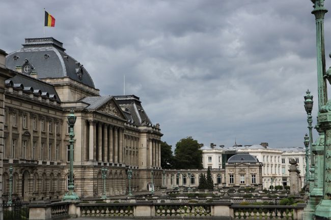 Die "Place Royale" mit den Königlichen Museen der Schönen Künste