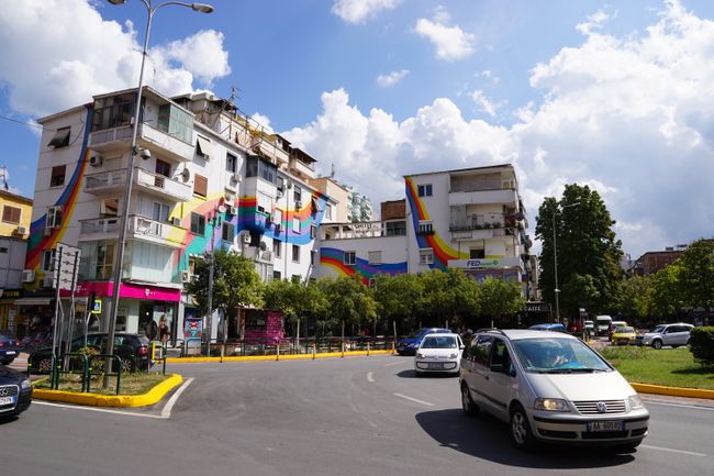 Tirana - the capital of Albania