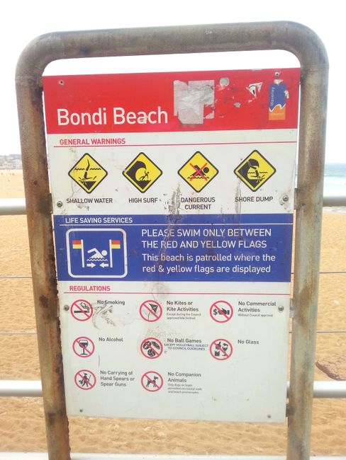 14.01.2016 Sydney, Bondi Beach