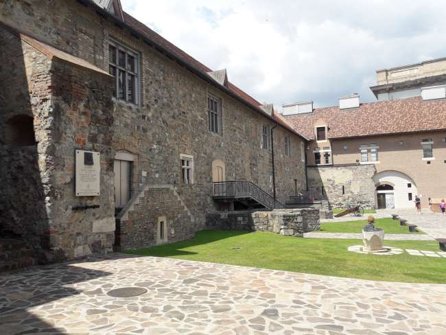 courtyard of the castle