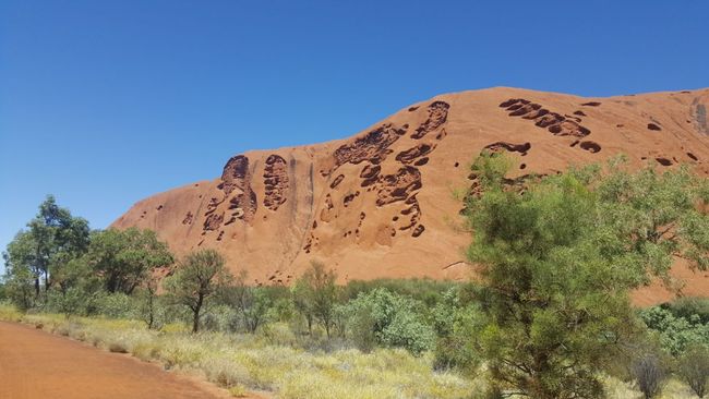 Uluru selfie
