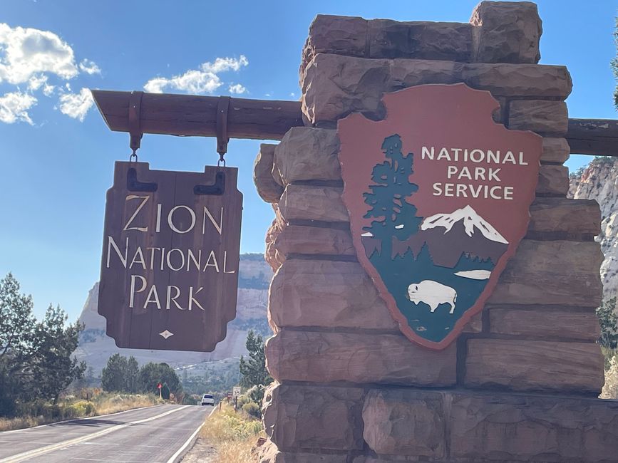Zion National Park and back to Nevada
