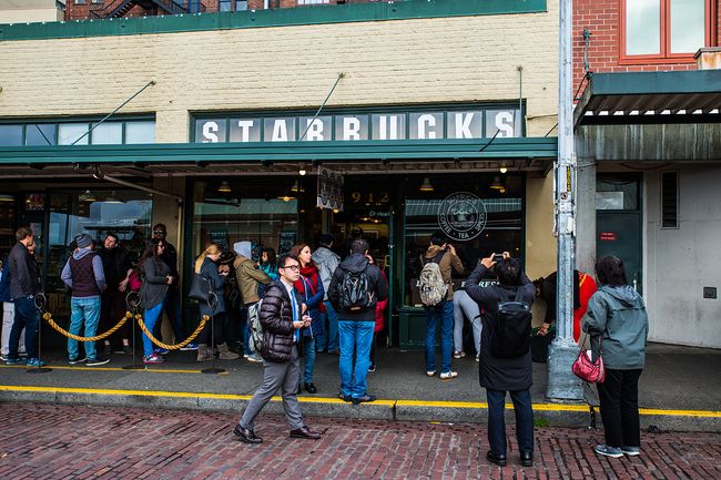 Der erste Starbucks überhaupt