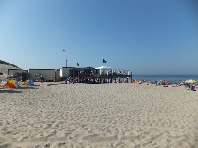 Strand mit Paal