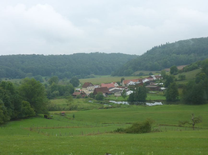 Through the remote Jagst valley