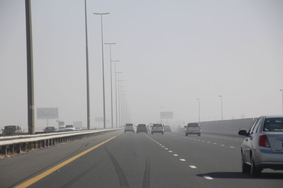 Nebel über Dubai