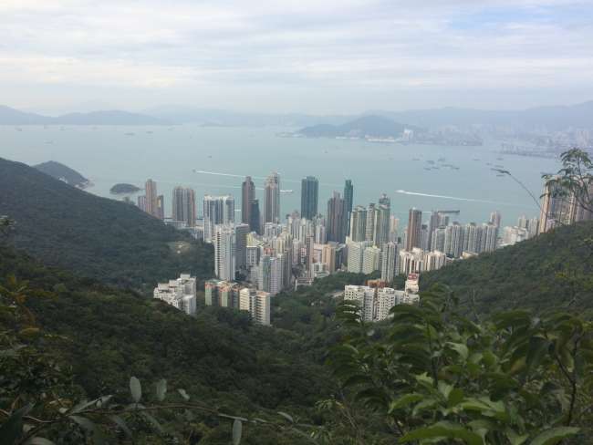 HK Trail + view of my dormitory