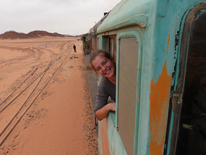 Jordan, Wadi Rum train ride
