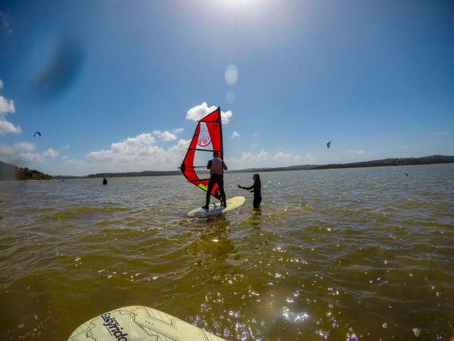 Tag 25 - Windsurfen in Óbidos & Küste von Foz do Arelho