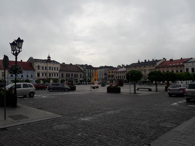 Hauptplatz in Oświęcim